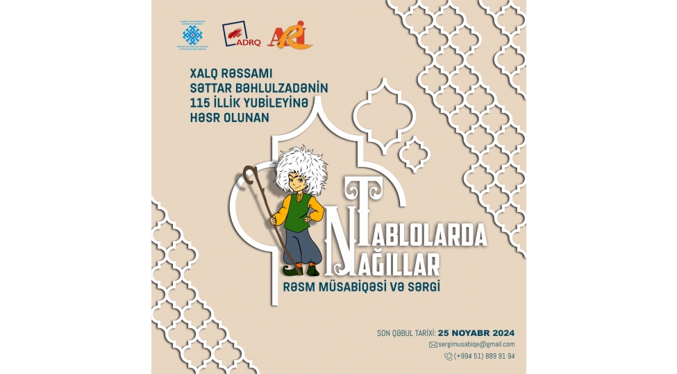 xalq-ressami-settar-behlulzadenin-115-illiyine-hesr-olunmush-tablolarda-nagillar-resm-sergi-musabiqesi