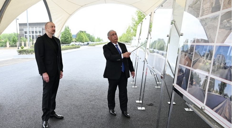 prezident-baki-elet-qazax-gurcustan-ile-dovlet-serhedi-magistral-yolunun-yevlaxdan-kechen-hissesinde-gorulen-ishlerle-tanish-olub
