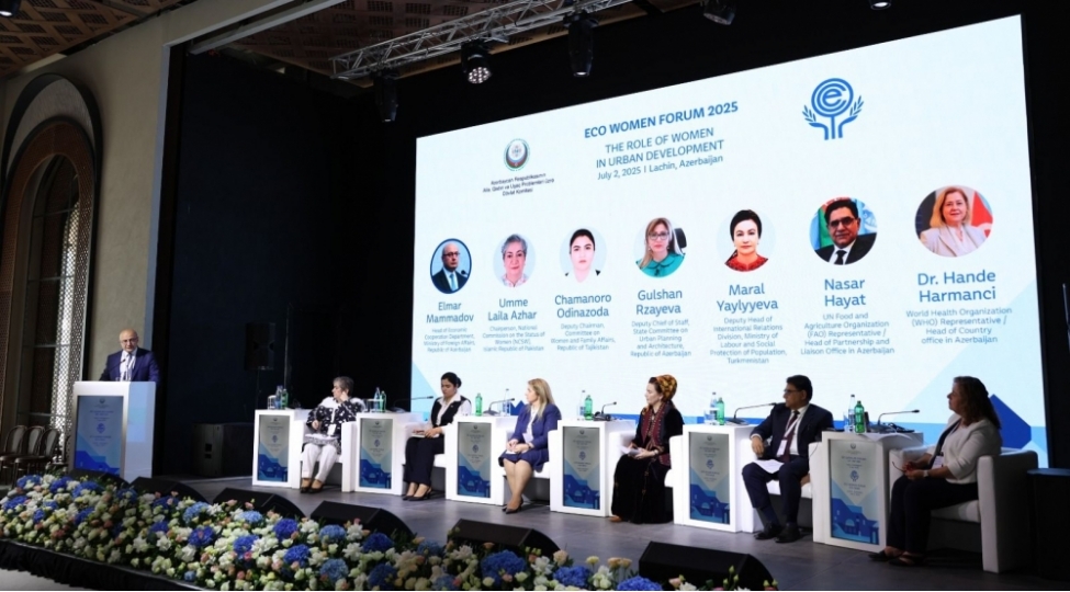 iqtisadi-emekdashliq-teshkilatinin-iet-qadinlar-forumunda-shehersalmanin-inkishafinda-qadinlarin-rolu-movzusunda-novbeti-panel-muzakire-teshkil-edilib
