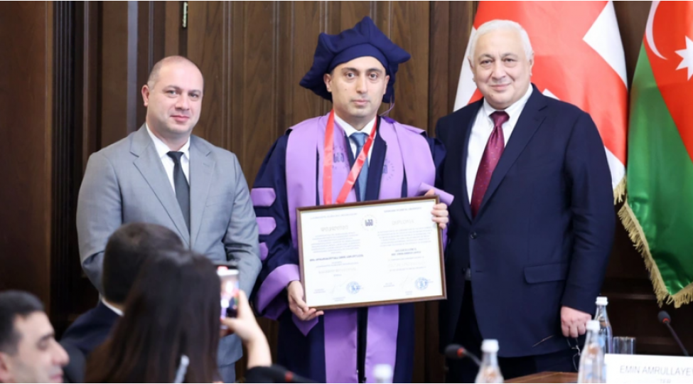 emin-emrullayev-gurcustan-texniki-universitetinin-fexri-doktoru-adi-ile-teltif-olunub