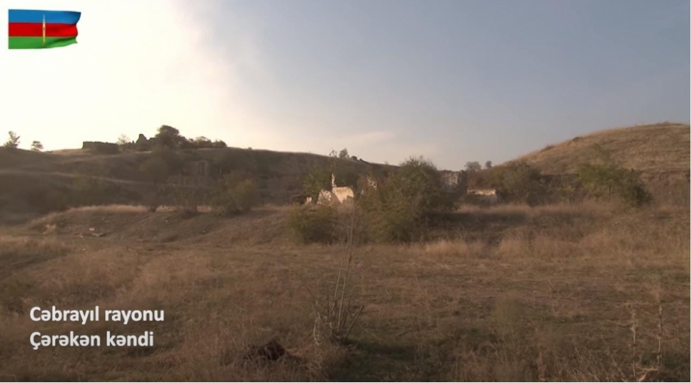 cebrayil-rayonunun-ishgaldan-azad-olunan-chereken-kendi-video