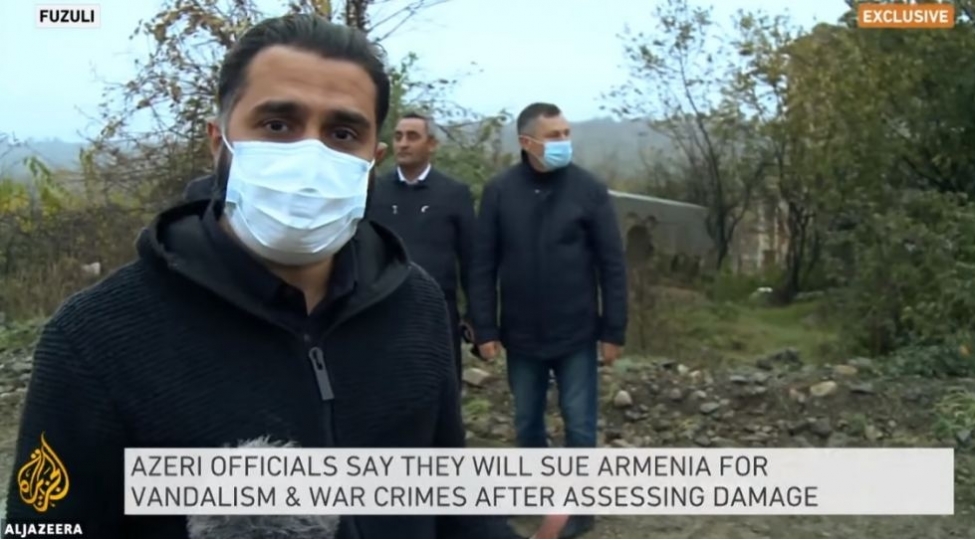 el-cezire-kanali-fuzuli-sheherinden-sujet-yayimlayib-video