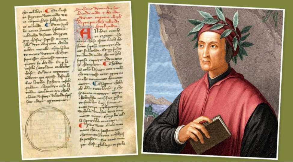 italiyada-dantenin-elyazmalari-ashkar-edilib