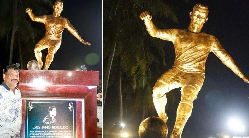 hindistanda-ronaldonun-heykeli-ucaldilib