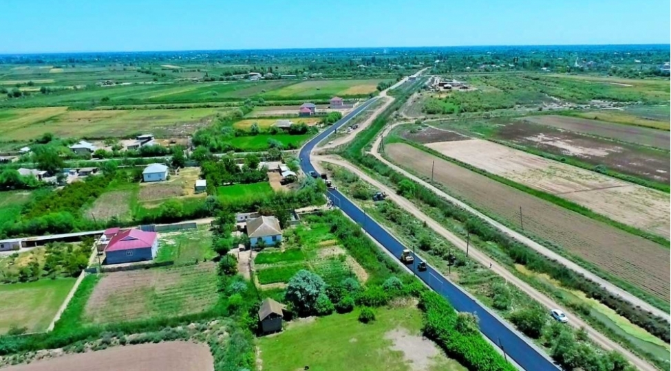 saatli-rayonunun-memmedabadgenishkend-avtomobil-yolu-yeniden-qurulur-fotovideo