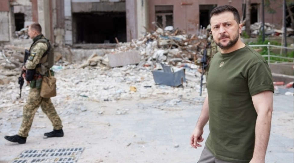 zelenski-nikolayev-vilayetindeki-ukrayna-qoshunlarinin-movqelerinde-olub