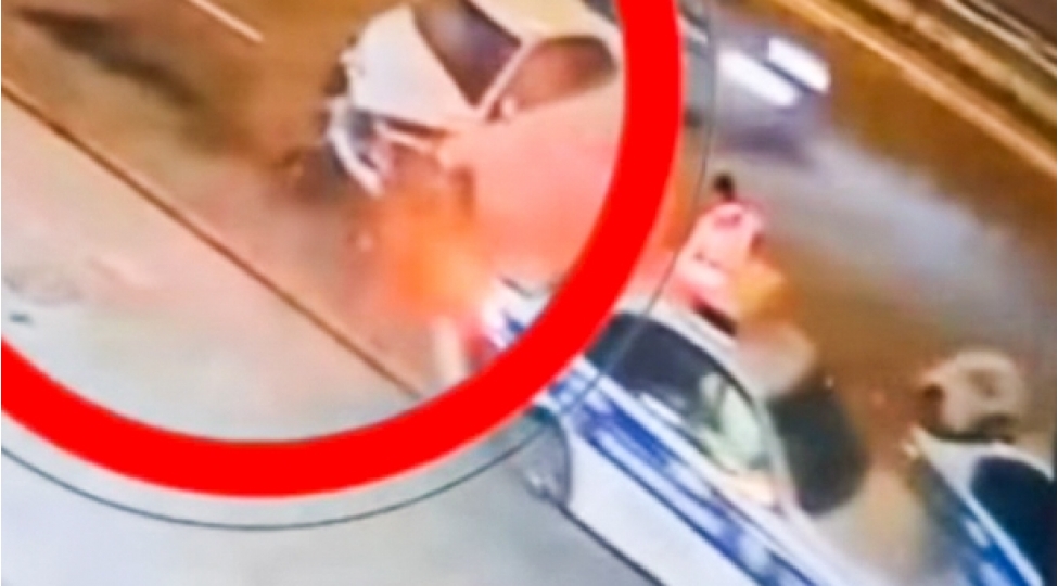 yol-polisi-olumden-dondu-video