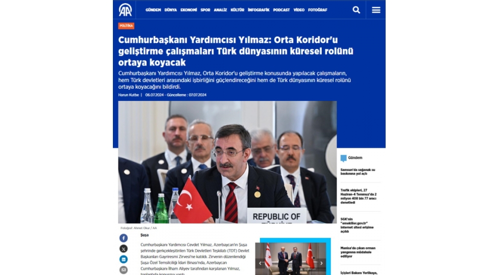 turkiye-metbuati-shusha-zirve-gorushu-turk-dunyasinin-birliyi-yolunda-muhum-addimdir