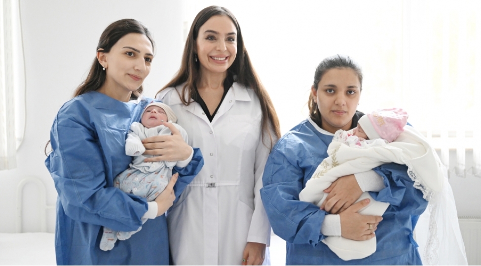 leyla-eliyeva-kferecova-adina-elmi-tedqiqat-pediatriya-ve-elmi-tedqiqat-mamaliq-ve-ginekologiya-institutlarini-ziyaret-edib