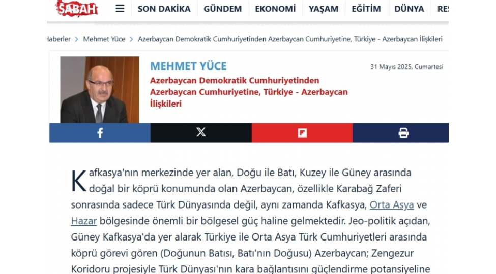 turkiyeli-ekspert-prezident-erdogan-lachinda-azerbaycanla-birliyin-sarsilmaz-oldugunu-numayish-etdirib