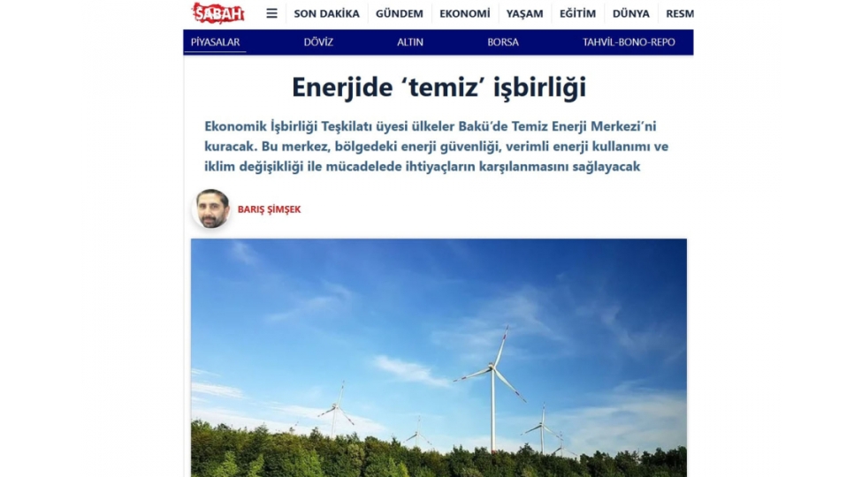 sabah-qezeti-bakidaki-eco-temiz-enerji-merkezi-iqlim-bohrani-ile-mubarizeye-tohfe-verecek