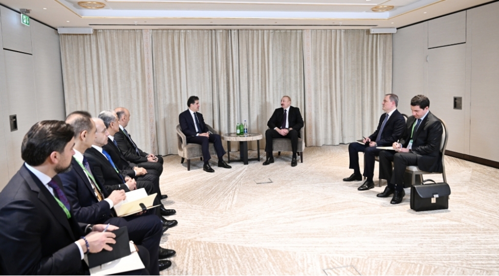 prezident-ilham-eliyev-munxende-iraq-kurdustan-regionunun-bashchisi-ile-gorushub