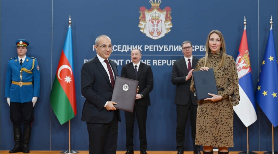 Azərbaycan-Serbiya sənədləri mübadilə olunub 