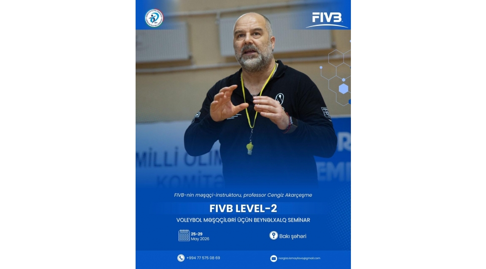 bakida-voleybol-meshqchileri-uchun-beynelxalq-seminar-kechirilecek