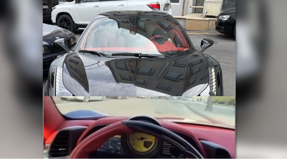 avtobus-zolaginda-hereket-eden-ferrari-saxlanilib