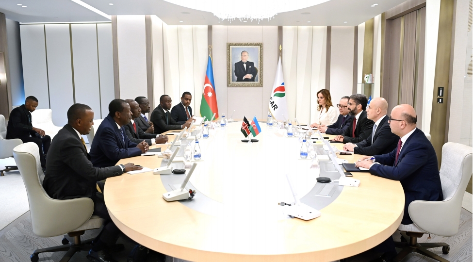 SOCAR-ın prezidenti Keniya Respublikasının Prezidenti ilə görüşüb