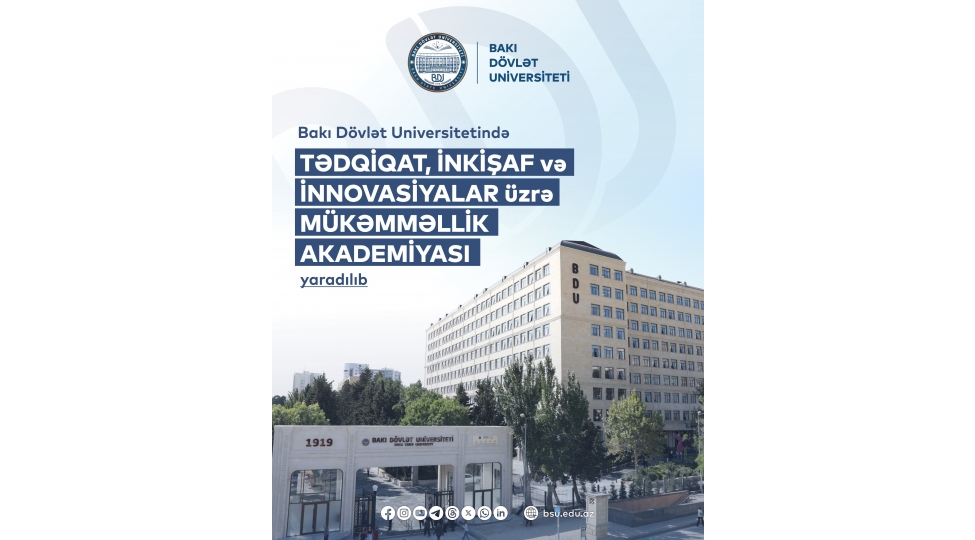 bdu-da-tedqiqat-inkishaf-ve-innovasiyalar-uzre-mukemmellik-akademiyasi-yaradilib