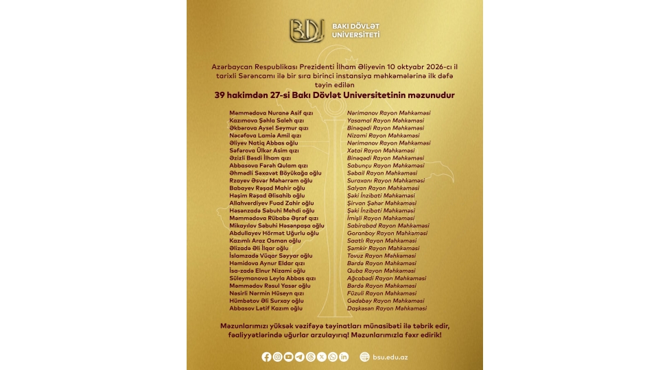 birinci-instansiya-mehkemelerine-ilk-defe-teyin-edilen-39-hakimden-27-si-bdu-mezunudur